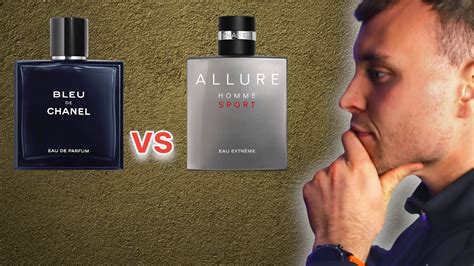 chanel allure homme sport vs blue|Chanel Allure sport vs extreme.